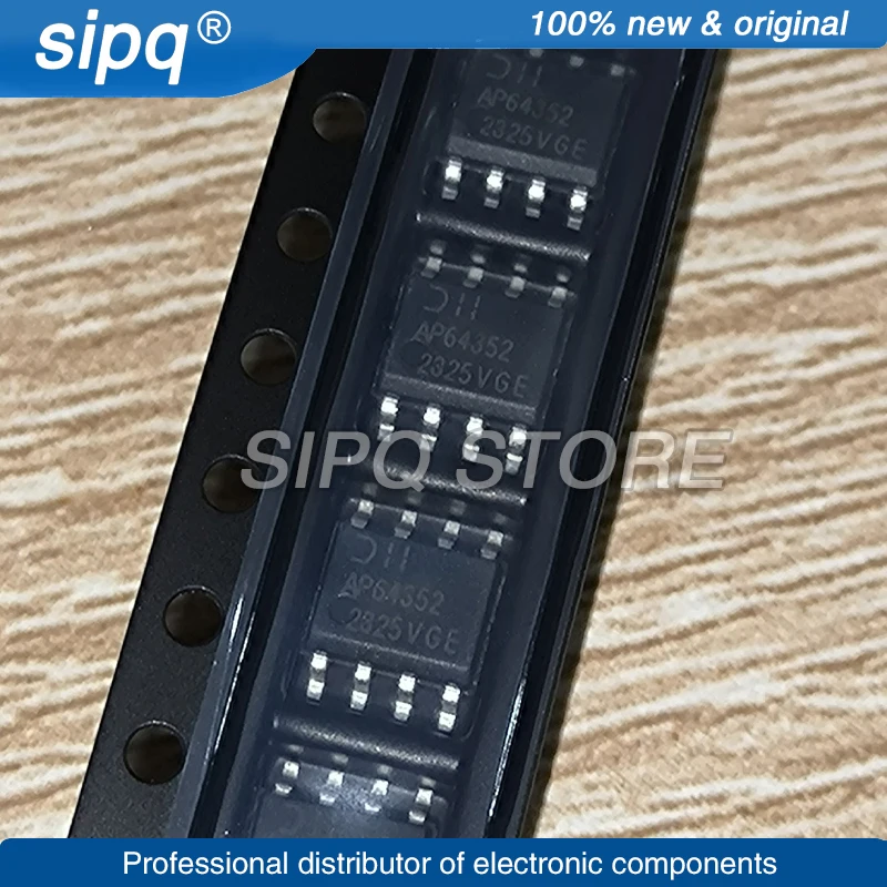 

10PCS/LOT AP64352SP-13 AP64352SP SO-8-EP Marking:AP64352 Brand New and Original In Stock Authentic Product