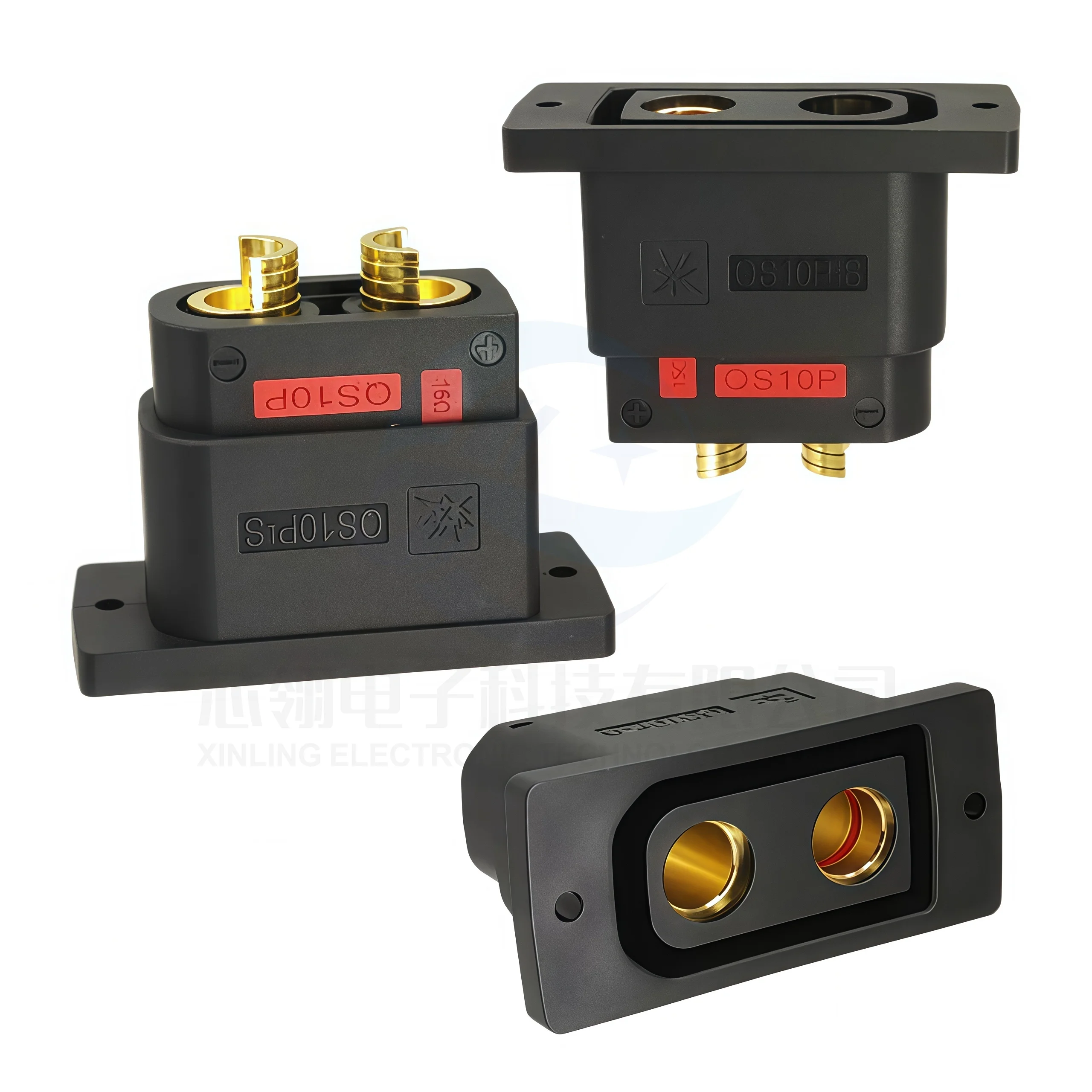 conector-femea-qs10-para-bateria-de-empilhadeira-e-moto-eletrica-adaptador-de-carregamento-anti-faisca