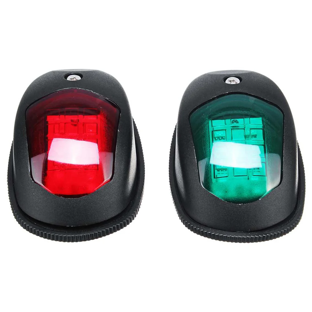 

2Pcs Marine Boat LED Navigation Lights for Yacht Pontoon Fishing Boat Running Signal Lamp High Output Low Energy