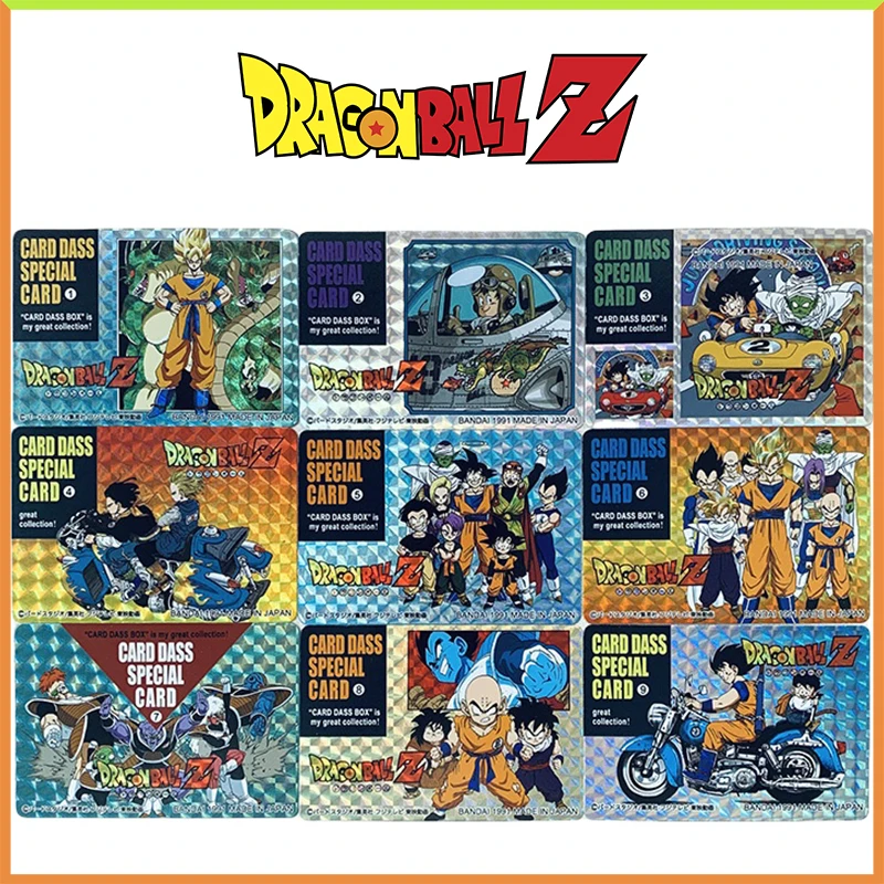 Anime Dragon Ball DIY ACG Tabletop Game Laser Checkered Card krillin Android 18 Toys for boys Collectible Card Birthday Present