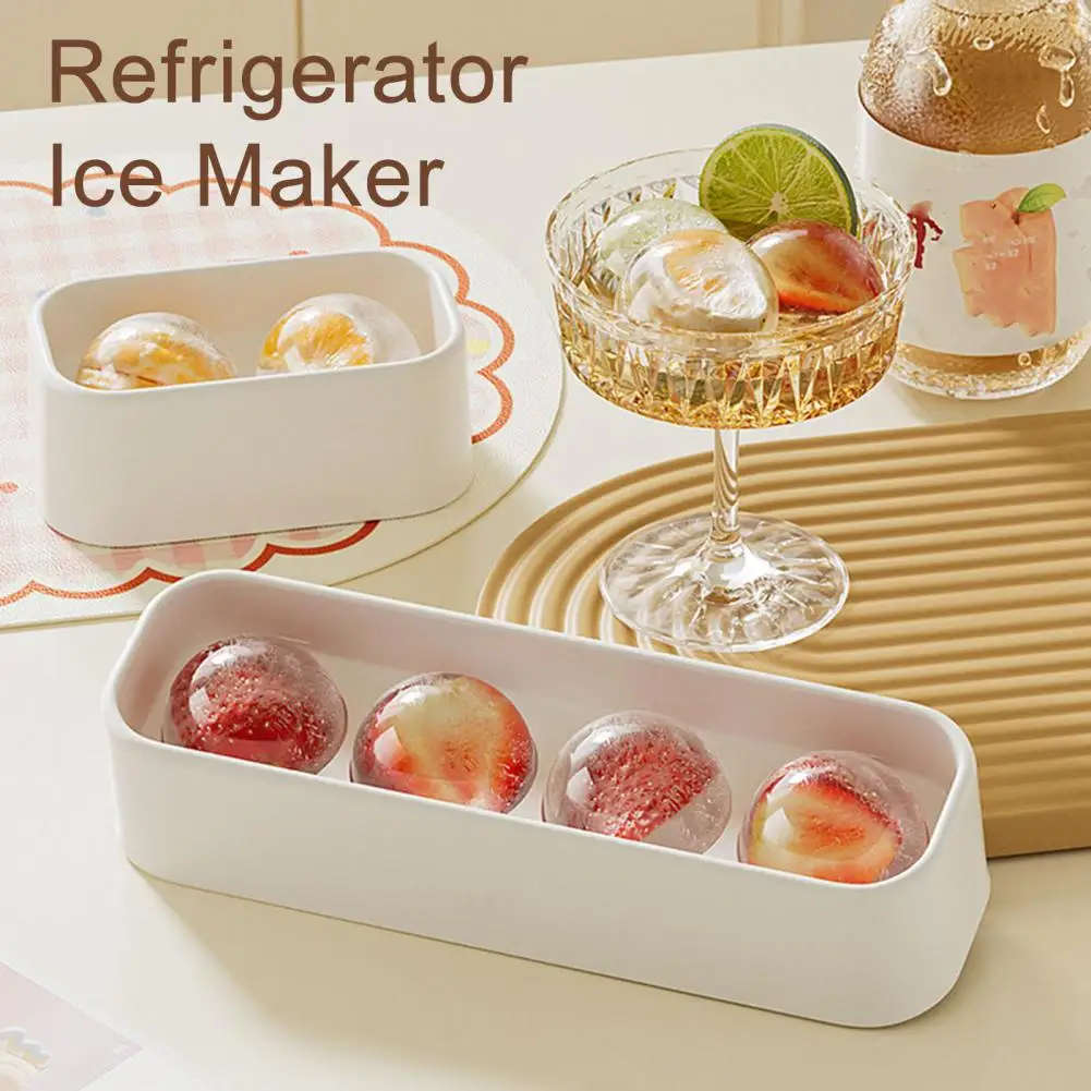 Easy Release Ice Tray Ice Cube Tray with Bin Flexible Ice Cube Tray with Lid Easy Release Stackable Mold Odor-free for Whiskey