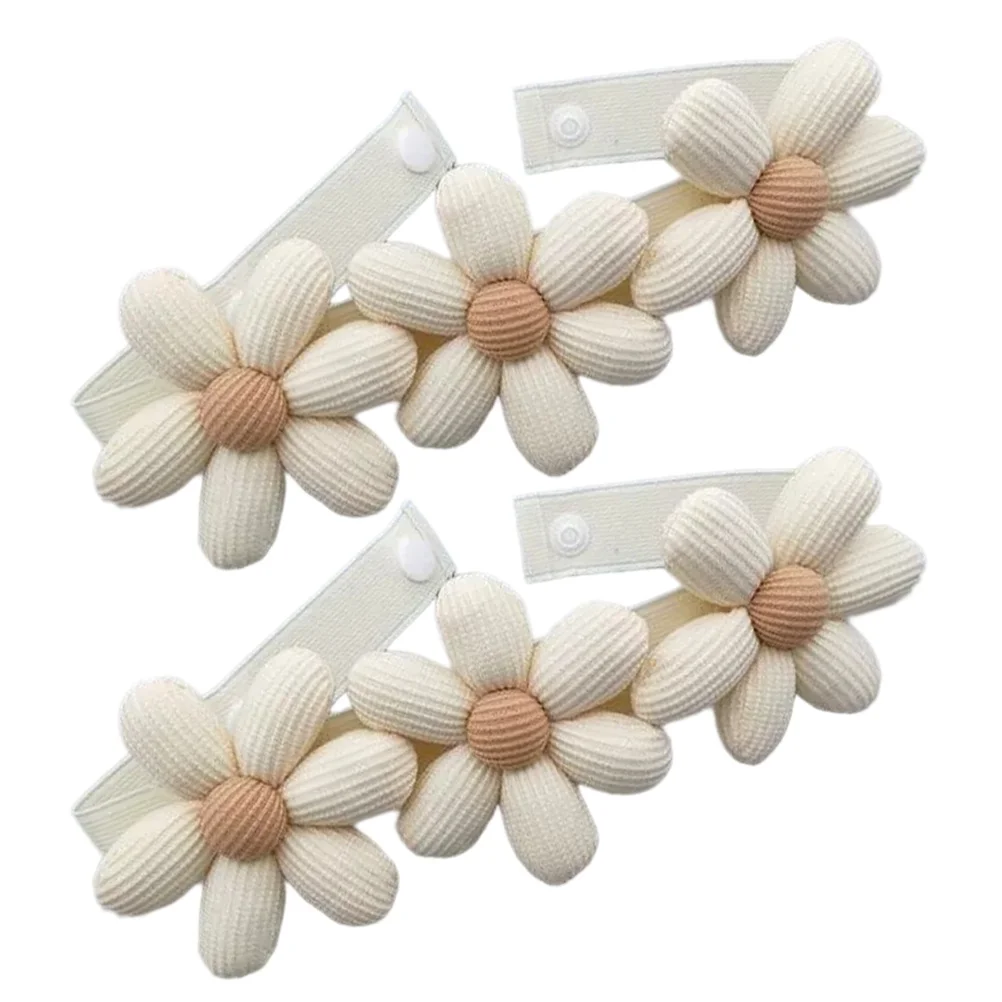 2 pçs cortina tiebacks boêmio girassol design floral corda decorativa cortinas holdbacks para o quarto sala de estar janela