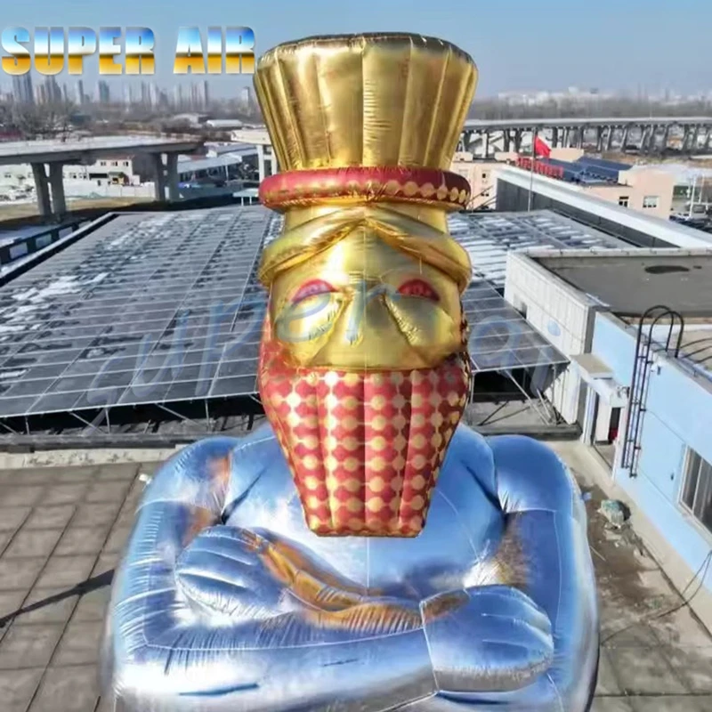 Giant outdoor model decoration custom logo inflatable statue of the Goddess for sale