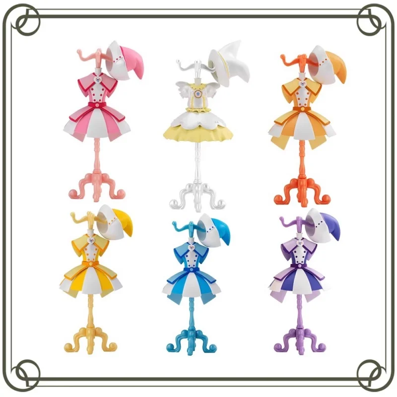 

Bandai Gashapon Anime Magical DoReMi Figures Transformation Clothing Hanger Jewelry Rack Action Figures Model Kids Toy