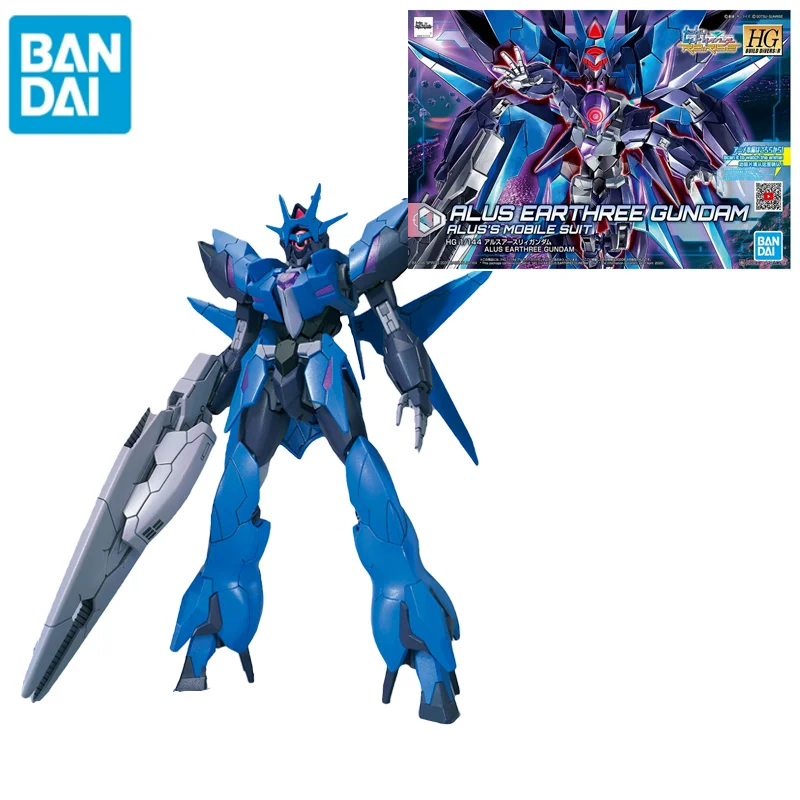 

Original Bandai Gundam Anime Figure HGBD R 22 022 1/144 ALUS EARTHREE GUNDAM Assembly Model Anime Action Figures Birthday Gift