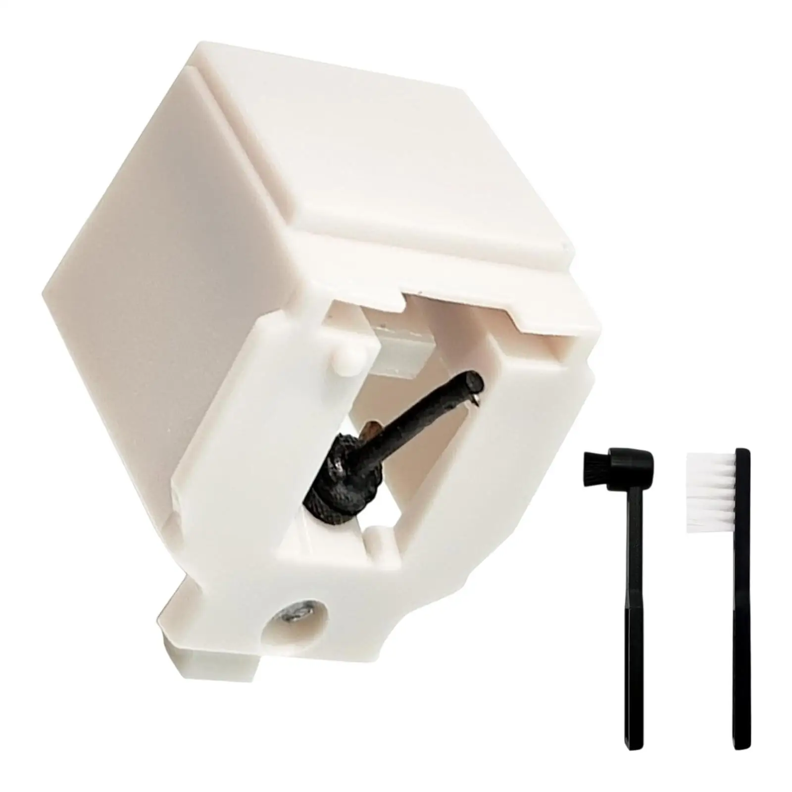 

Atn3600L Record Player Pin Replacement Sturdy Easy to Install Professional with Stylus Cleaning Brush Record Player Accessory