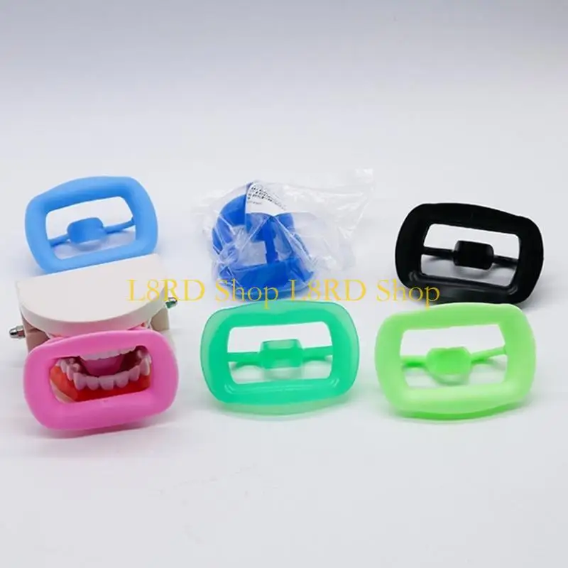 L8RD Silicone Mouth Opener Dental Cheek Retractor for Teeth Whitening Reusable