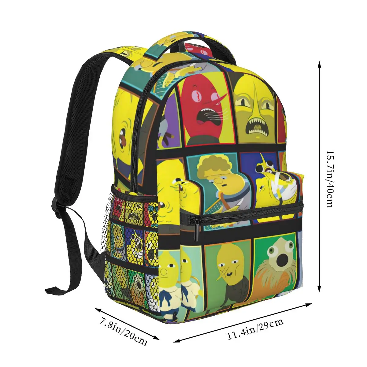 Lemongrab Backpack for Girls Boys Travel RucksackBackpacks for Teenage school bag