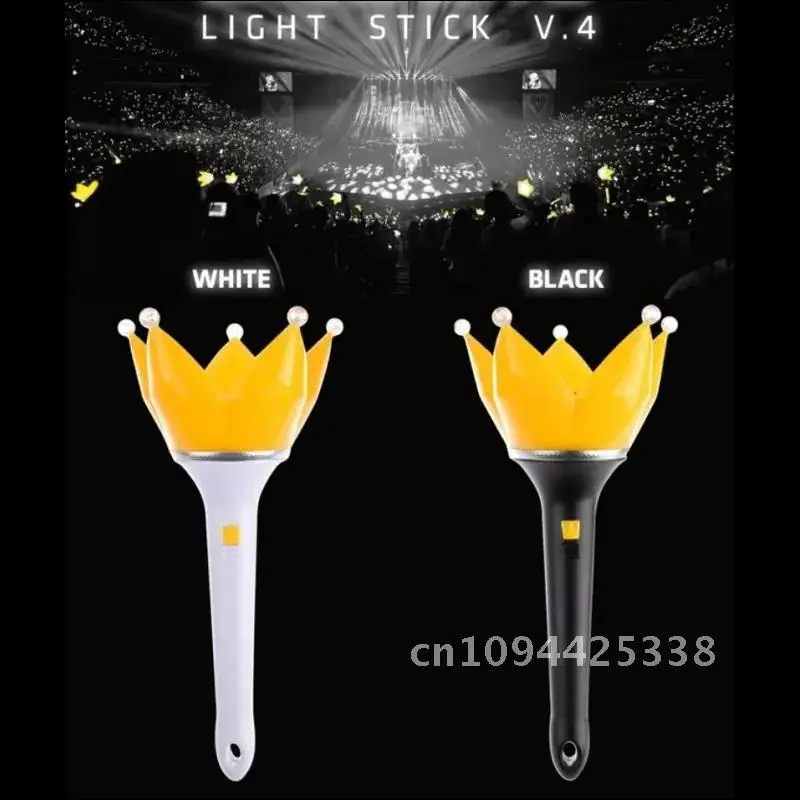 Bigbangs Lightstick Crown Lamp Ver.4 Lightstick Support Lamp Concerts Glow Lamp Fands Glow Stick Supplies Flash Toys Item Type