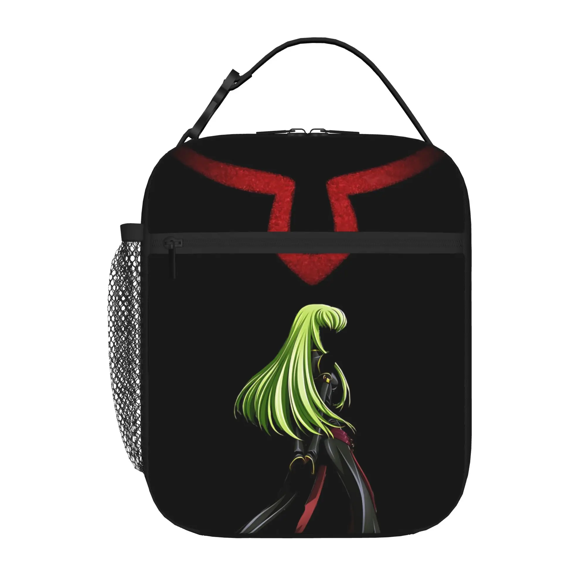 1 Stück Kleidersack mit Reißverschluss, Tasche Code Geass, Schullunchbox, wiederverwendbar für Lunchboxen