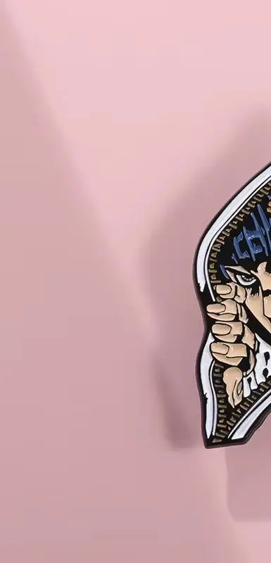 

Новые эмалевые значки с персонажами комиксов JOJO Bizarre Adventure, броши, нагрудные значки, классические украшения, подарок для фанатов и друзей