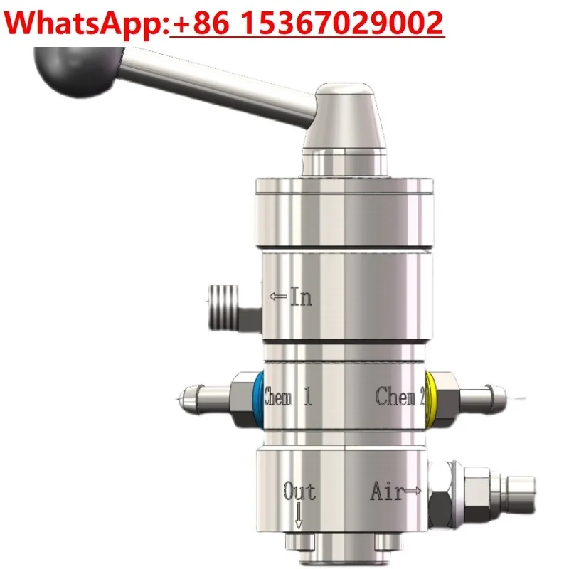 Das Dekontaminationszentrum für Nutzpflanzen ersetzt das Siphonventil SUTTNER Proportionalpumpe ST164