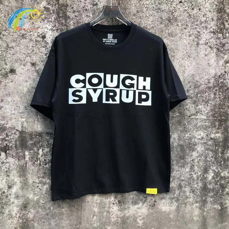 

Простая классическая футболка с буквенным логотипом That's A Awful Lot Of Cough Сироп для мужчин и женщин, повседневная футболка унисекс, черная футболка высшего качества