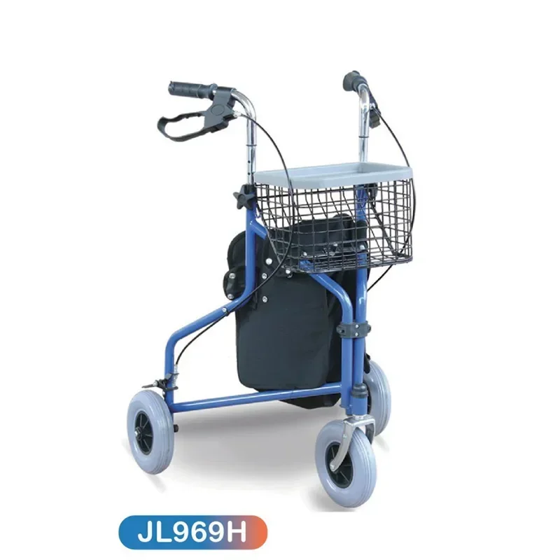 Walker & Rollator High quality elder four wheel walker rollators