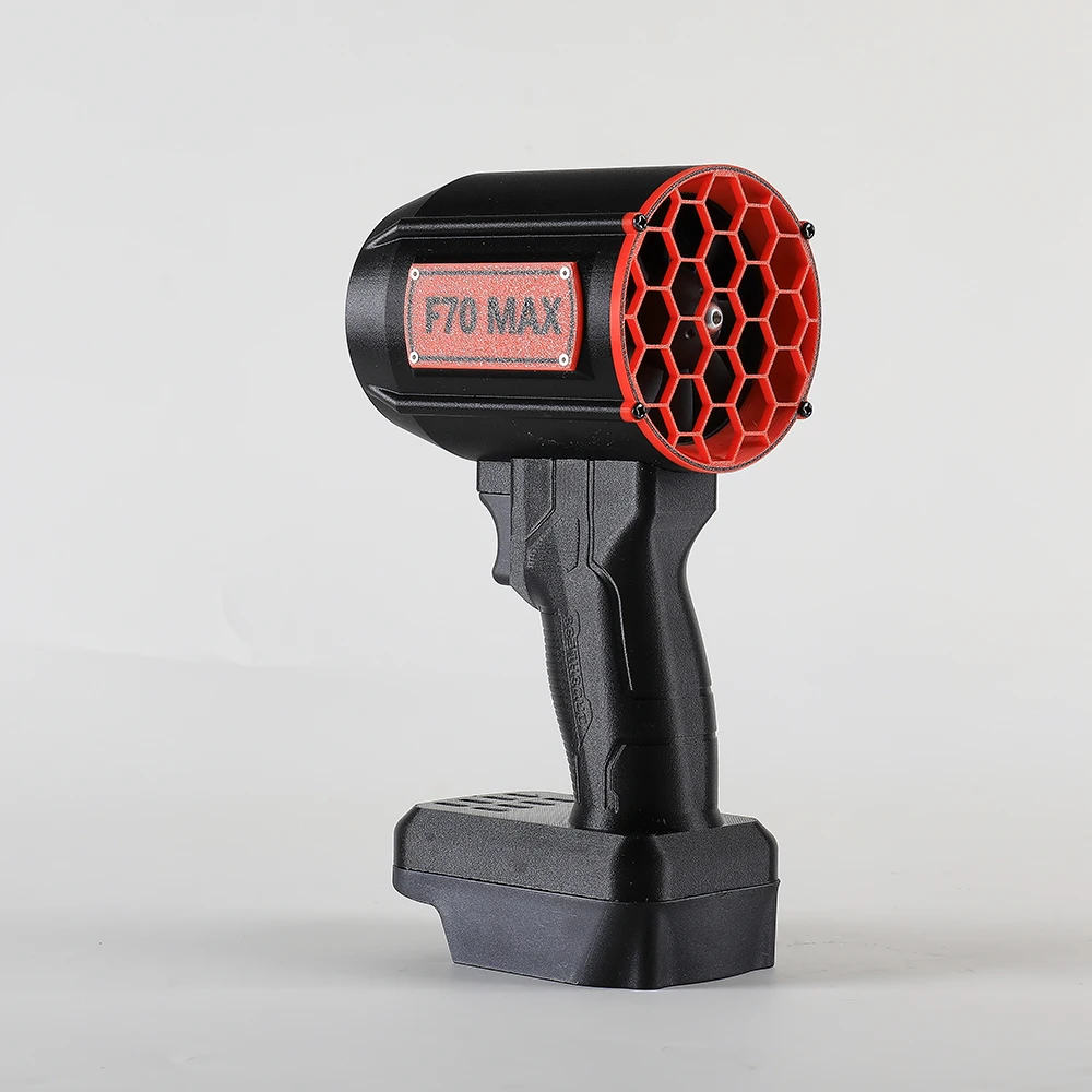 70 مللي متر يده سيارة التوربينات التوجه 2000 جرام العنيفة مسدس هواء مروحة نفاثة الكهربائية منفاخ قوية إزالة الثلوج مجفف لماكيتا #5