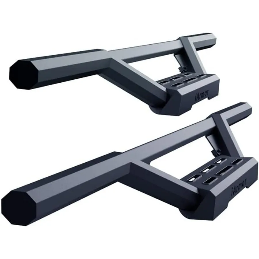 

Drop Steps Running Boards Designed for Ford F150 2015-2025 Regular Cab and F-250 F-350 Super Duty 2017-2025 Stainless Steel Sid