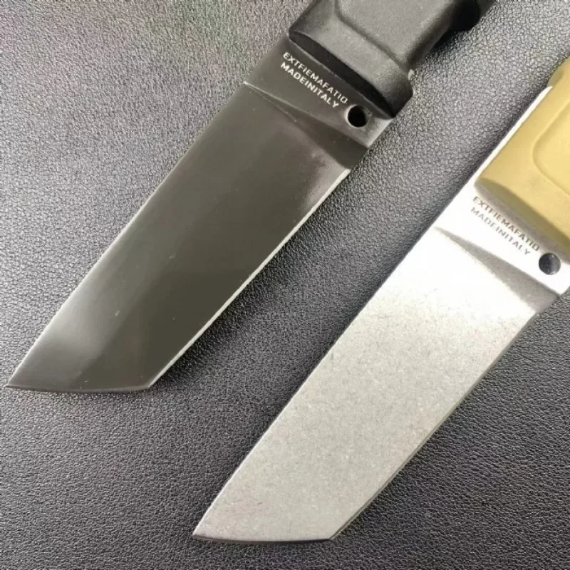 نسبة إضافية T4000 مغمد شفرة مثبتة سكين EDC بقاء قطع سكين التخييم سكينة تكتيكية N690 الصلب سكين TRR مقبض #5