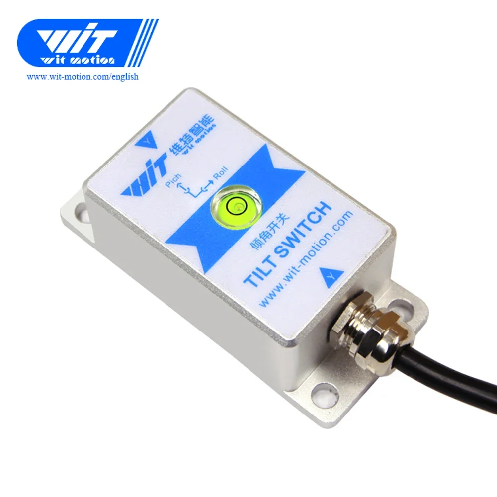 

SINRT 2 Axis Industrial Level Tilt Angle Measurement Inclinometer Relay Switch Inertial Sensor Horizontal/Vertical Installation