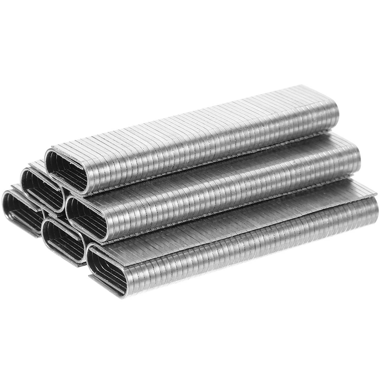 

1000pcs U-Shaped Heavy Duty Pneumatic Staples Metal Nails For Woodworking Upholstery Small Narrow Crown Carbon Steel