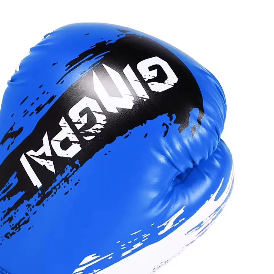 قفازات ملاكمة للبالغين والأطفال، قفازات ملاكمة سميكة قابلة للتنفس للرجال والنساء، طراز Muay Thai الجديد