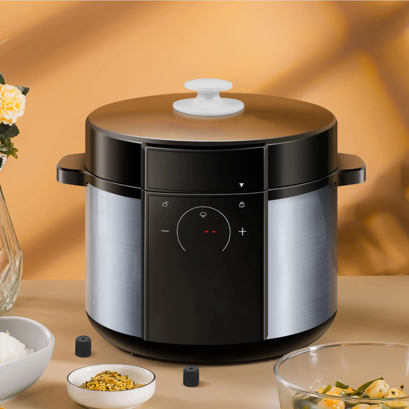 

6pcs For Rice Foot Pads Heat Resistant Anti-Slip Bumpers Kitchen Appliance Protectors Non-Slip Surface Protector Rubber