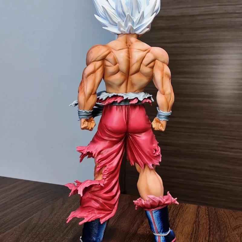 Dragon Ball 29 cm Super Saiyan Goku Actiefiguren Wekelijks Kleur Tone Model Kit Standbeeld GK Anime Speelgoed Computerkast Ornament Gift
