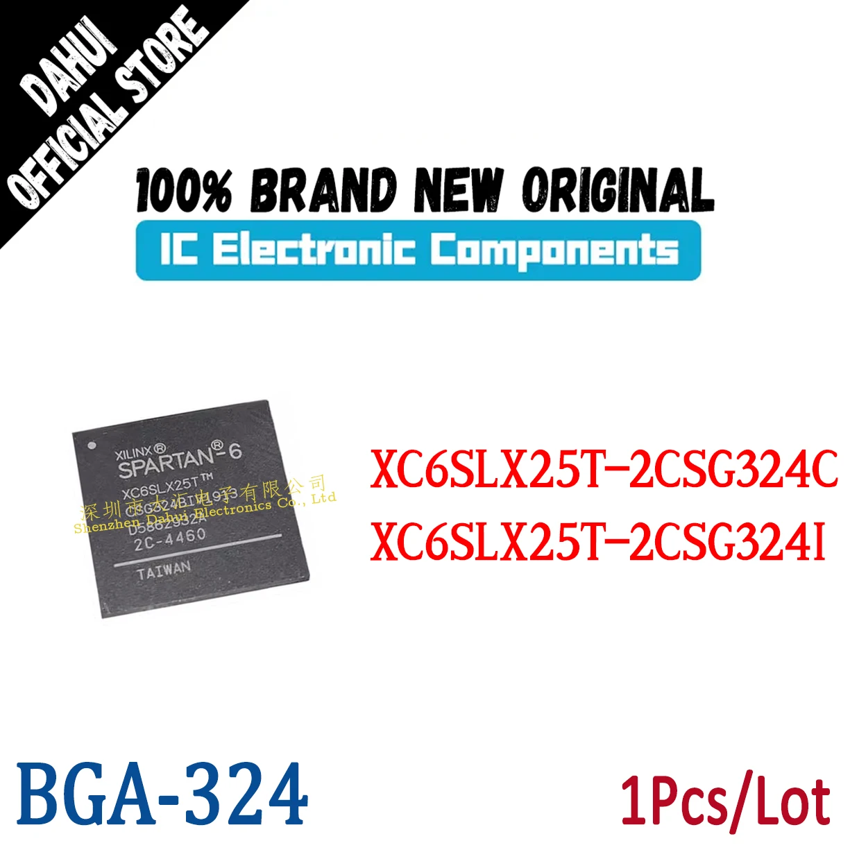 

XC6SLX25T-2CSG324C XC6SLX25T-2CSG324I BGA-324 Programmable logic chip IC new original
