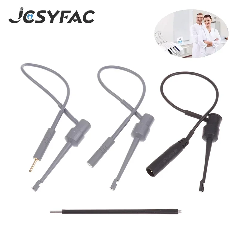 

1PCS Dental Apex Root Locator Test Wire File Clamper Endo Treatment Measuring Accessories Handle Surgical Equipment