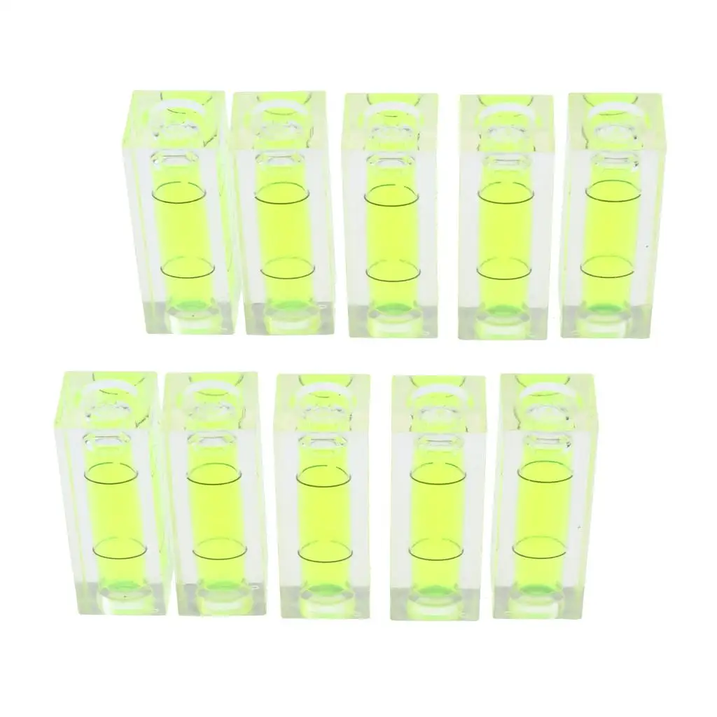 10 قطع صغيرة من مستوى الروح من الأكريليك على مستوى الروح كلاسيكي أفقي