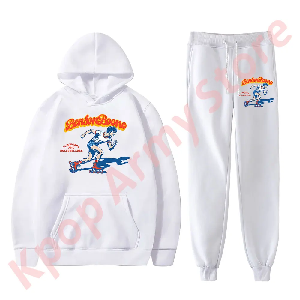 Benson Boone Rollerblading Tour Logo Merch Hoodies Jogger Pants Cosplay Women Men Fashion Casual Streetwear