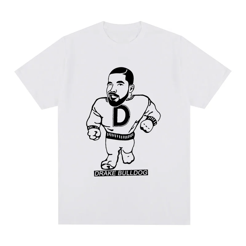 drake bulldog clb Certified Lover Boy Hip Hop Rapper music Streetwear T-shirt Cotton Men T shirt New TEE TSHIRT Womens Tops