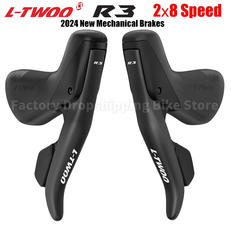 LTWOO 2024 New R3 2×8 Speed Road Bike Mechanical Brake Dual Control Levers Aluminium Shifter Bicycle Parts Compatible Shimano