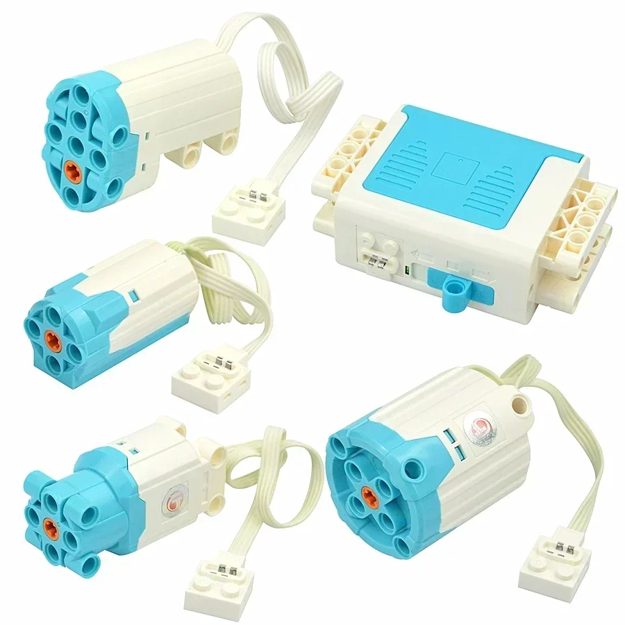 Motor Servo M XL L para Funciones de Potencia, Piezas Técnicas, Bloques de Construcción Reforzados, Sets PF de Alta Velocidad, Juguetes de Ladrillos, Motor DIY