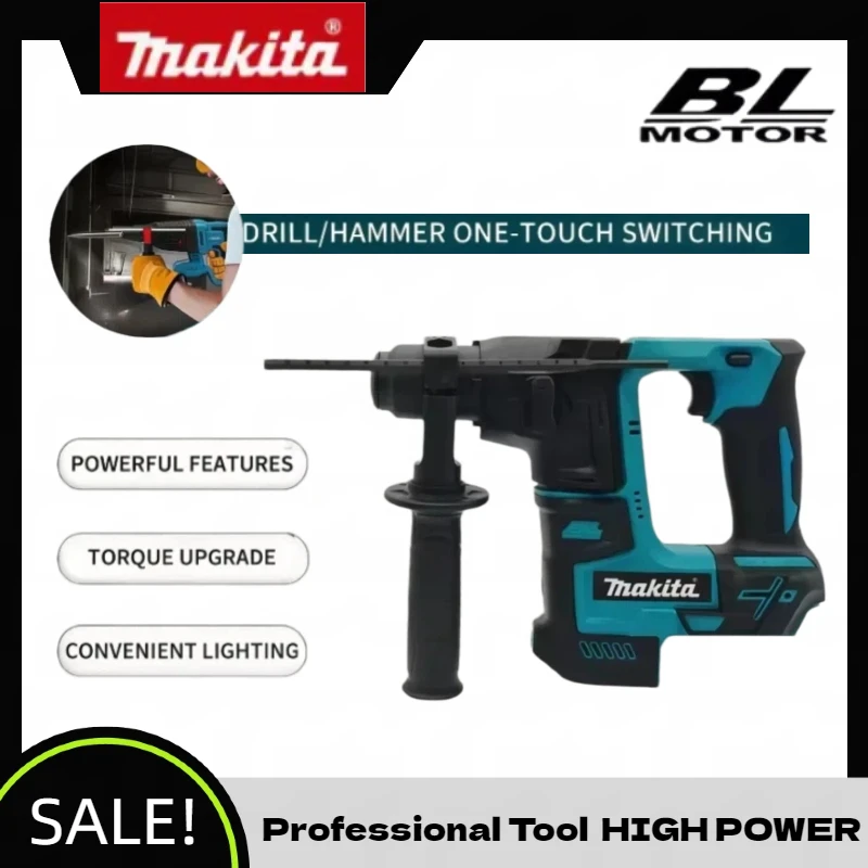 

Makita Brushless Electric Hammer Cordless Hammer Wireless Drills Power For Makita 18V Battery Power Tools