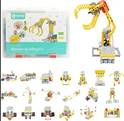ELECFREAKS micro:bit 32 IN 1 Wonder Building Kit, Programmable K12 Educational Learning Kit