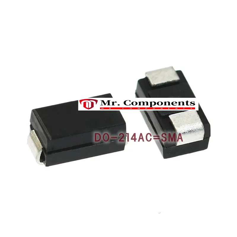 10CS SMA6J11A J12A J13A J15A J16A J17A J18A Marking: 6AZ 6BE 6BG 6BM 6BP 6BR 6BT SMA Unidirectional voltage regulator diode