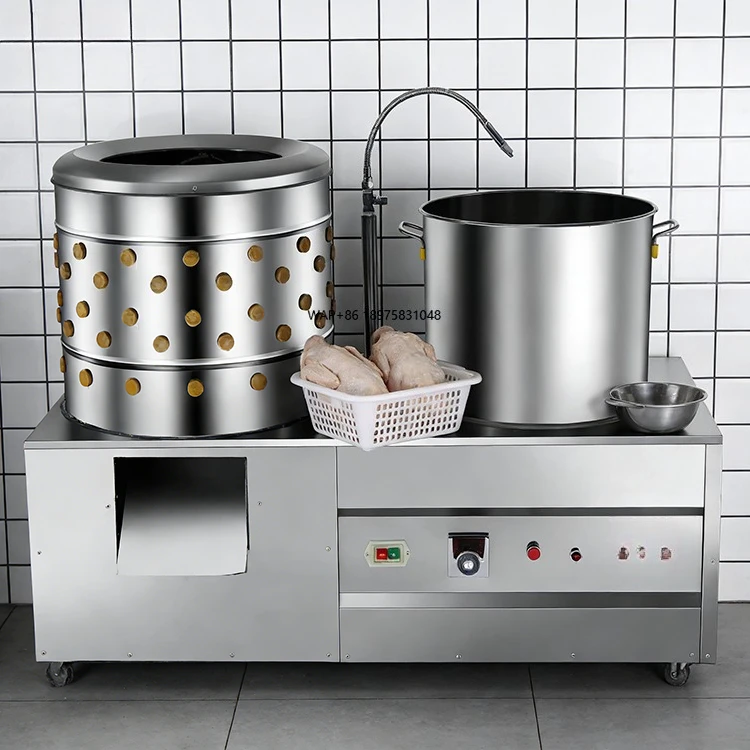 

High Quality Automatic Chicken Plucker Machine Slaughter Equipment High Productivity New Condition Motor Bearing Poultry Farm