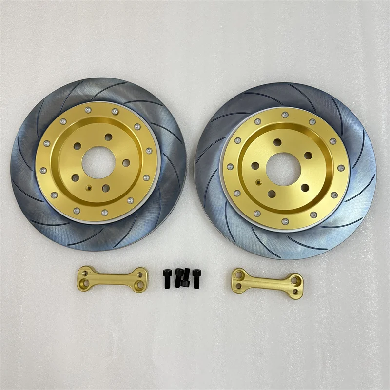 Jekit Rear Oversized Disc 325*12mm Grooveds for Renault megane 4 Rs