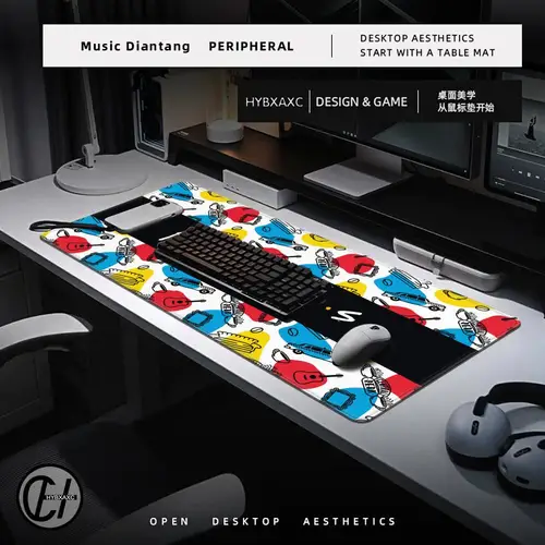 Imagen 2 del producto Alfombrilla de ratón de escritorio de Friends Tv Show, alfombrilla de ratón de escritorio HD bonita, alfombrillas de teclado extendidas para juegos, alfombrilla de ratón grande XXL de 100x50cm