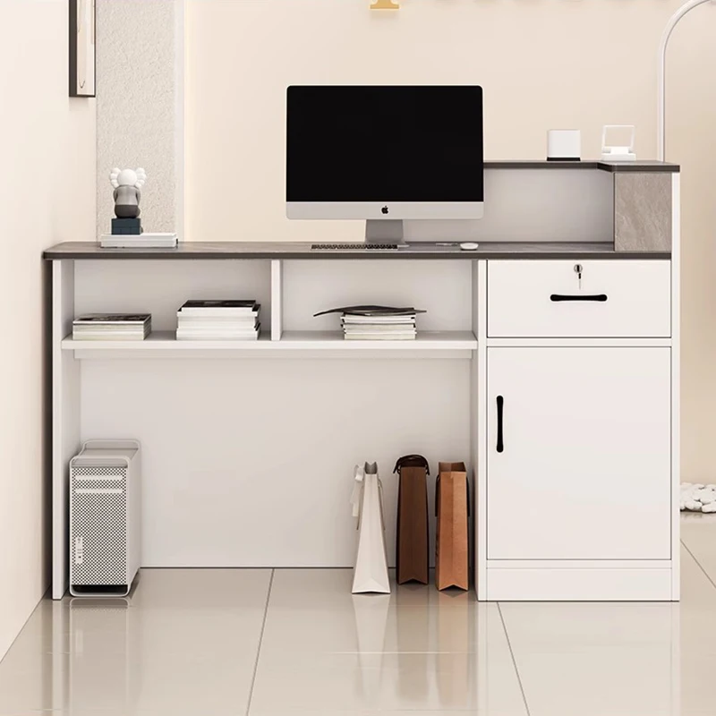 

Organizers European Reception Desks Minimalist Restaurant Bar Reception Desks Hotel Unique White Bureau Commercial Furniture