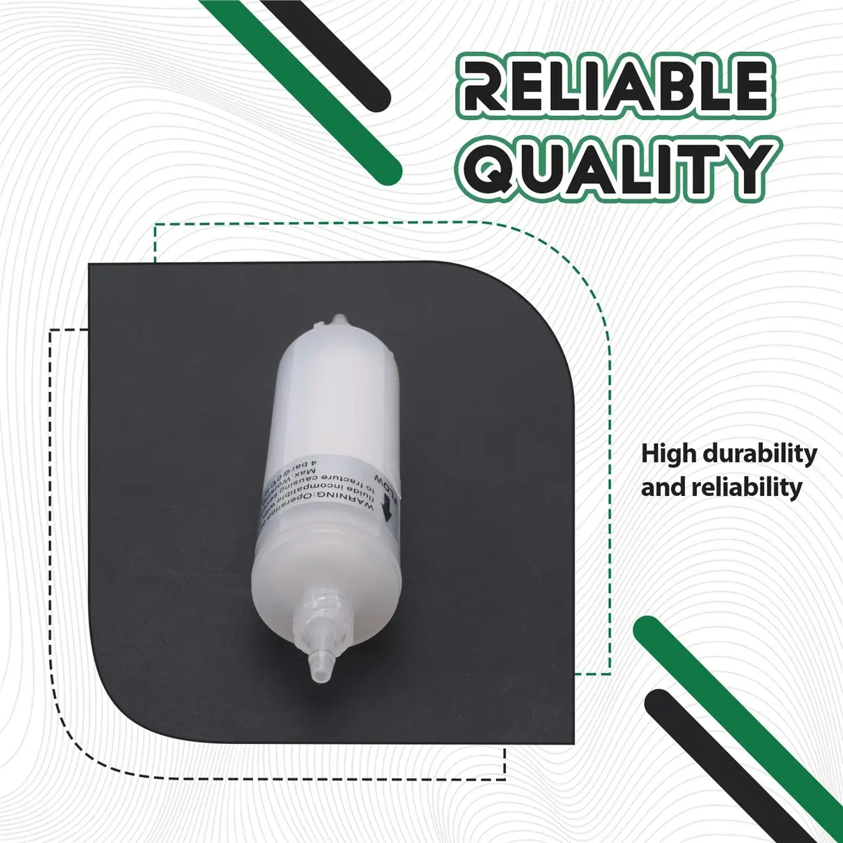 MALL 10PCS Capsule Ink Filter 80mm Long for Solvent Printer Myjet Crystaljet Gongzheng Jhf Vista Xaar Printhead