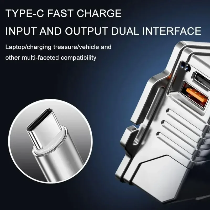 مصباح أمامي أصلع قوي LED فائق السطوع قابل لإعادة الشحن، مصباح يدوي ليلي لصيد الأسماك، مجال ضوء عامل منجم لمسافات طويلة #4