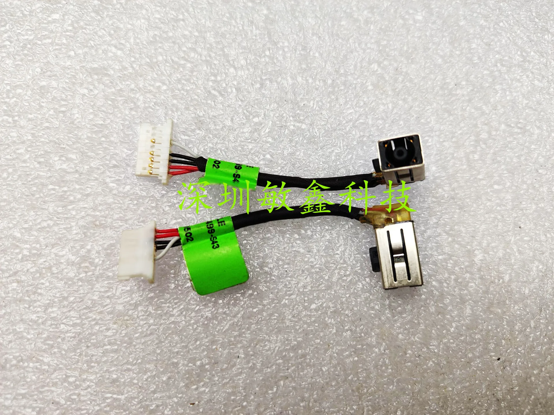 

DC Power Jack with cable For HP Probook X360 11 G3 EE 11 G5 EE 11 G6 EE laptop DC-IN Charging Flex Cable L73499-S43 L73499-Y43
