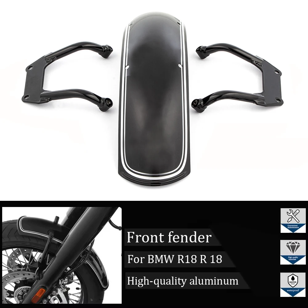 

Suitable for BMW R18 R 18 R18 Classic 2020-2022 motorcycle front fender mudguard splash guard mud dust guard wheel cover