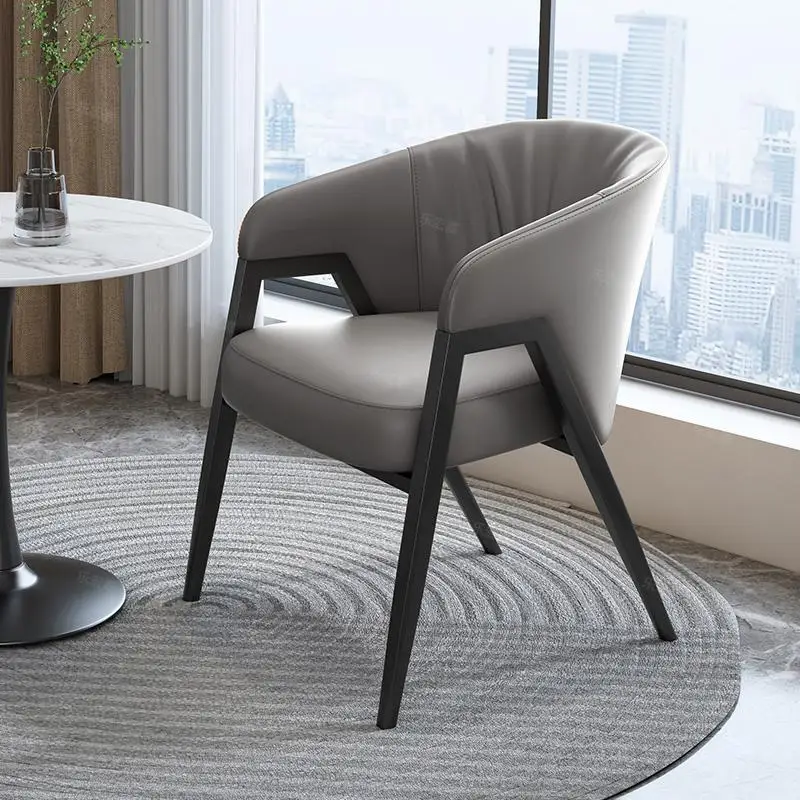 

Black Luxury Dining Chair Armrest Upholstered Salon Armchair Dining Chair Kitchen Nordic Sillas Nordicas Wooden Furniture