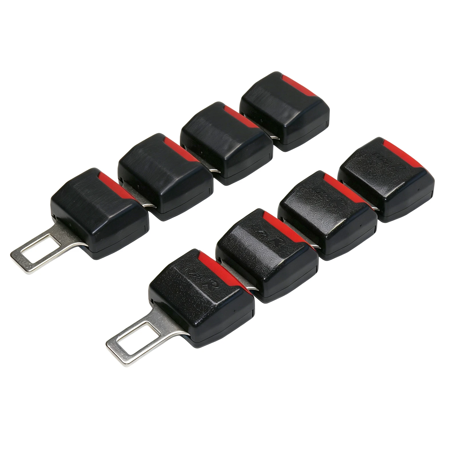 2 Pcs Car Decoration Seat Belt Clip Seatbelt Lock Buckle Plug Thick Insert Socket Safety Buckle Car Accessories