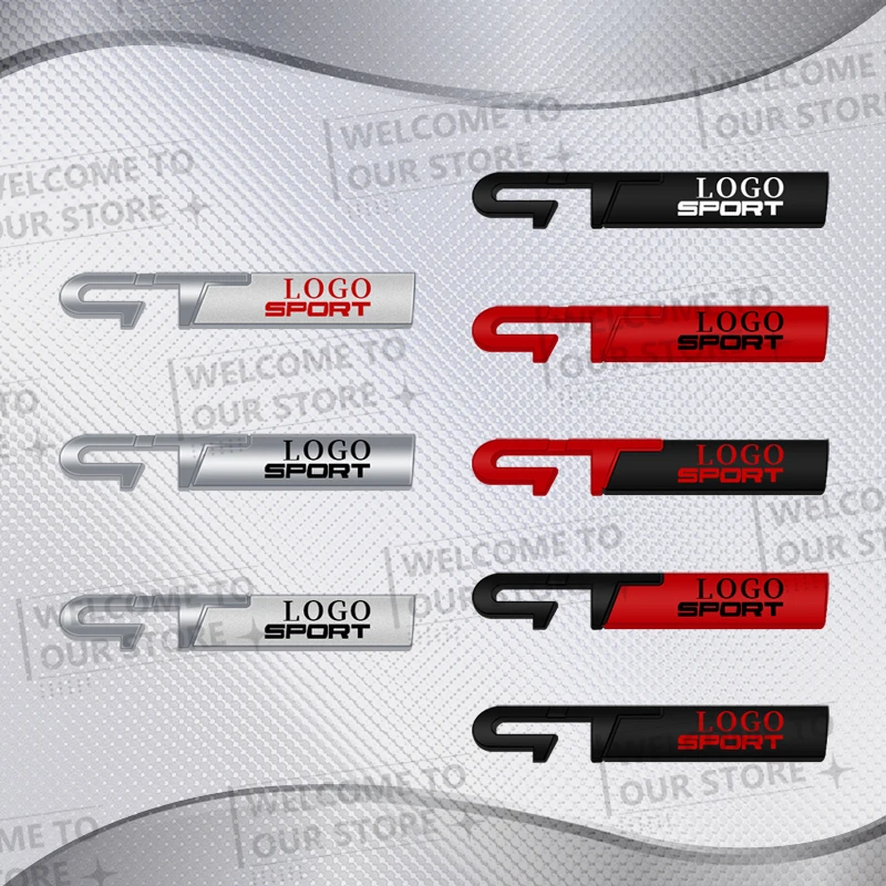 Auto Aufkleber GT Sport 3D Metall Logo Abzeichen Aufkleber Heck Kofferraum Emblem fรผr Megane Duster Koleos Clio Captur Kadjar Vel Zubehรถr