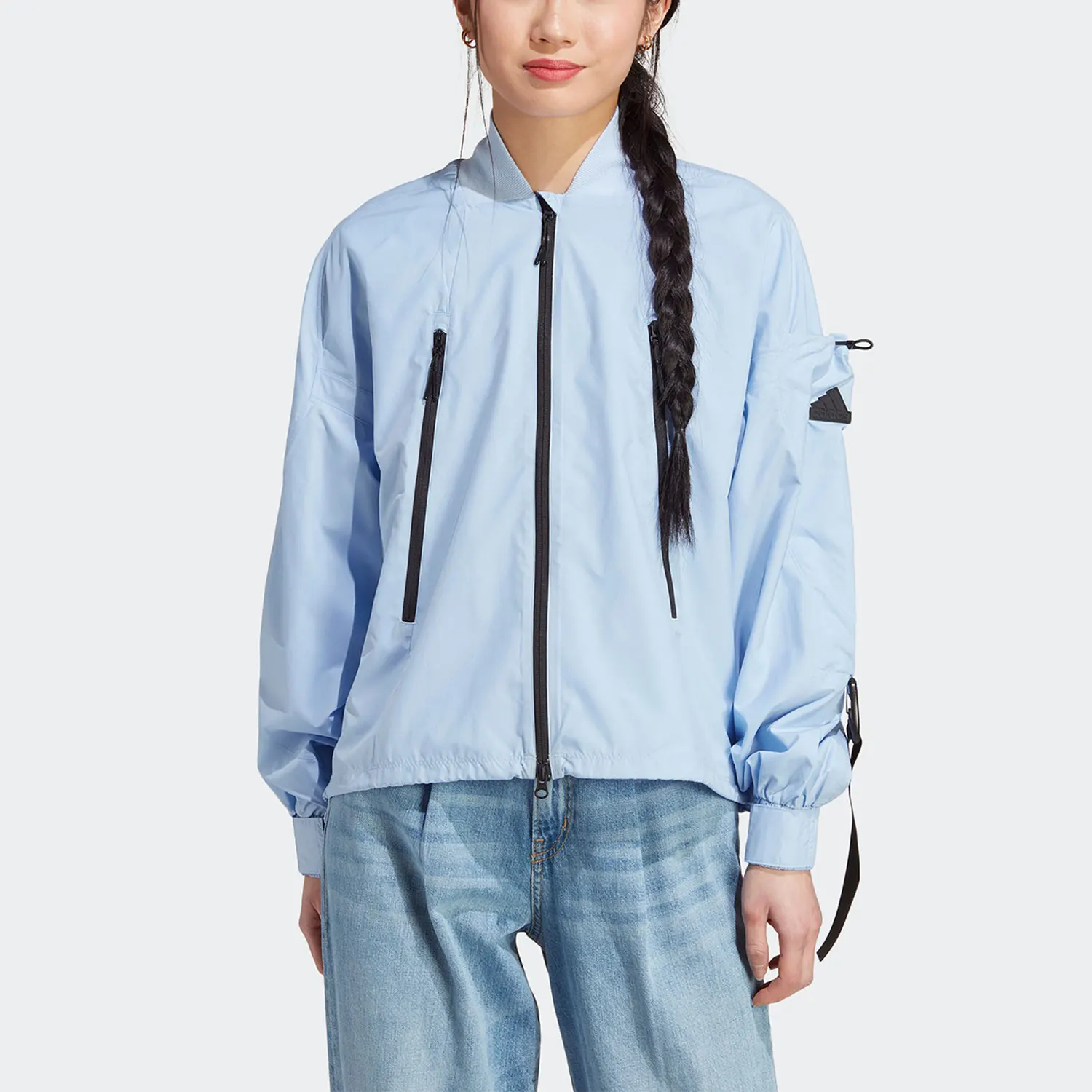 adidas-authentic-summer-new-women's-woven-leisure-athletic-jacket-ia2134