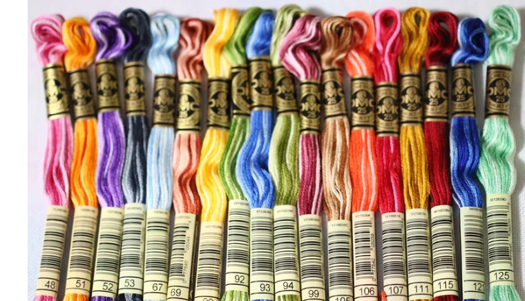 

DMC thread; DMC gradient thread; Art117; French DMC cross-stitch thread; Embroidery thread; Full 18PCS