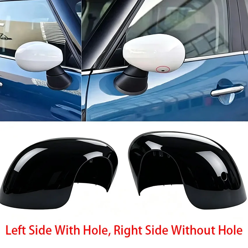 For BMW MINI F54 F55 F56 F57 F60 2020-2024 51169881533 51169881534 Car Replacement Side Rearview Mirror Cover Mirror Cap Shell